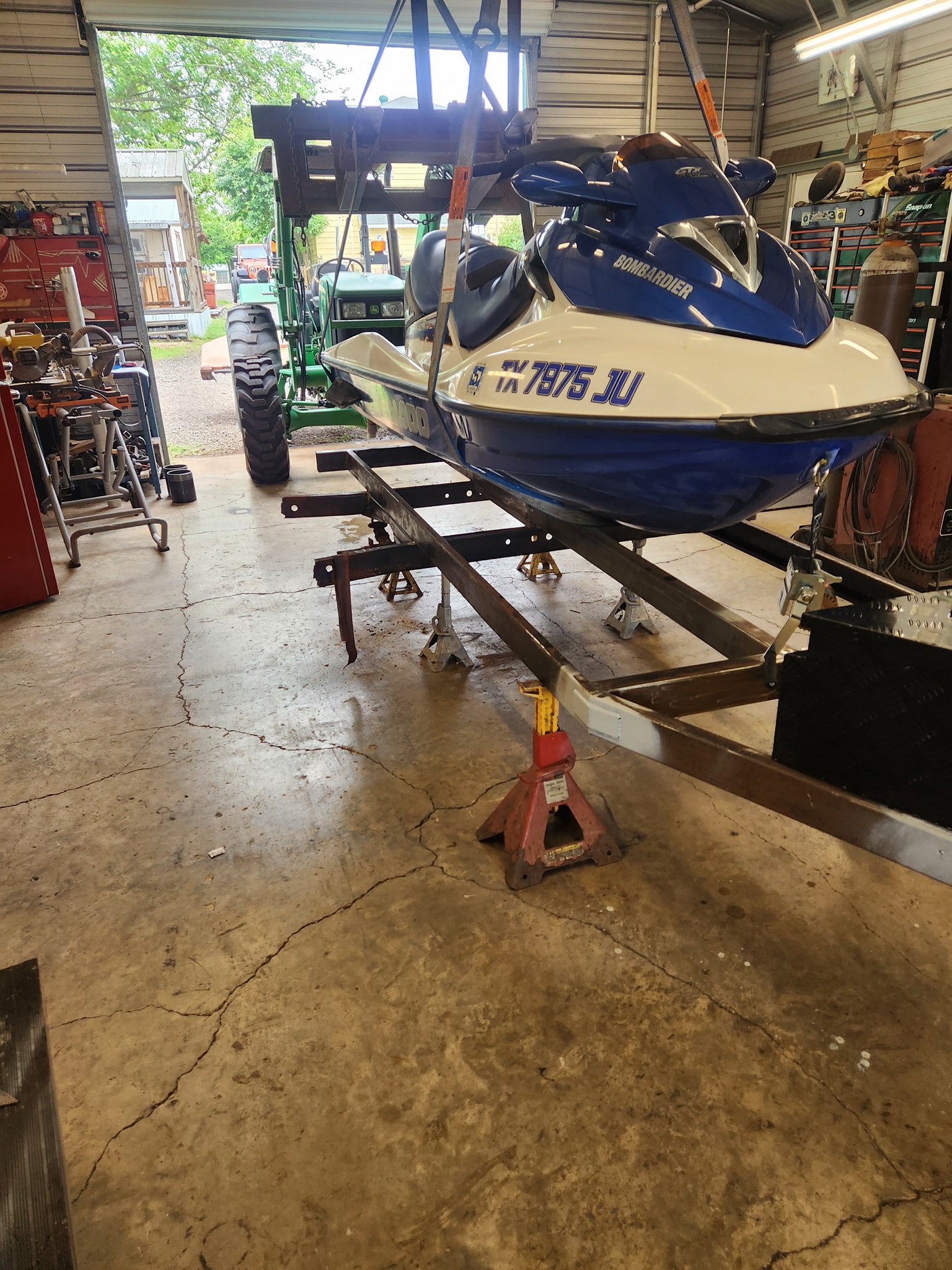 Custom Jet Ski Trailer