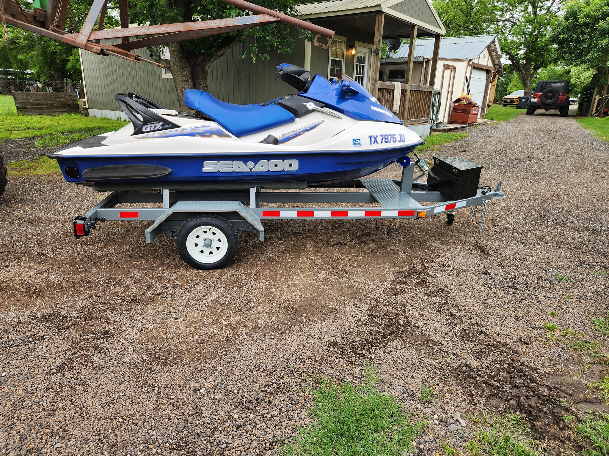 Custom Jet Ski Trailer
