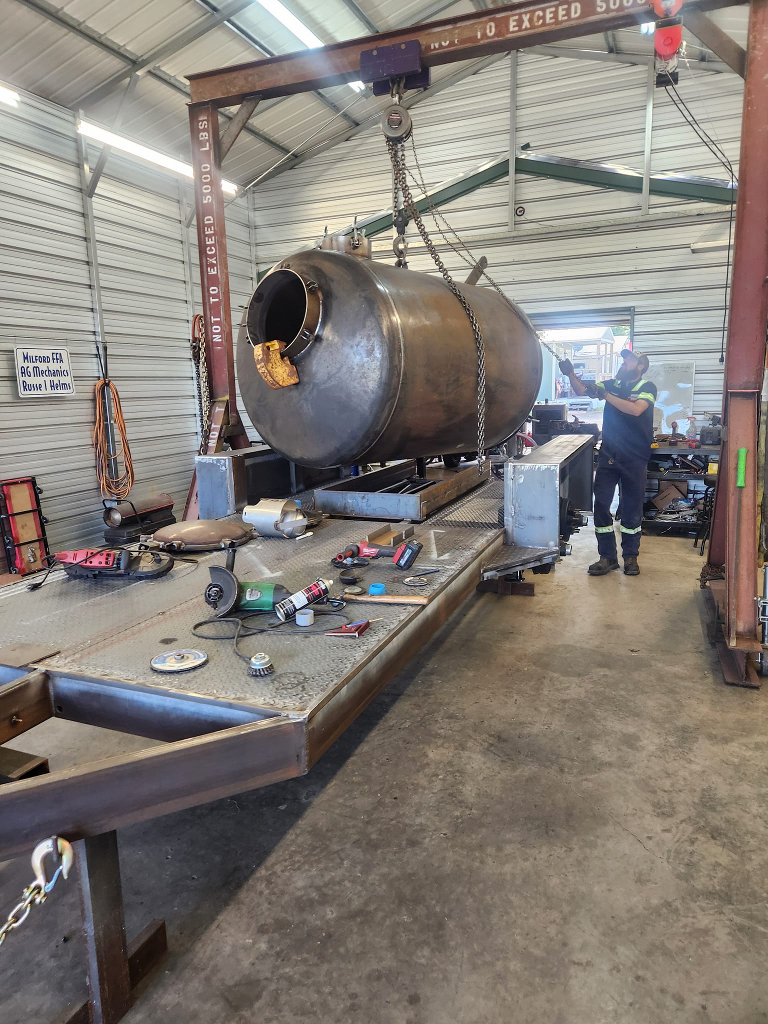 Vacuum Trailer Fabrication